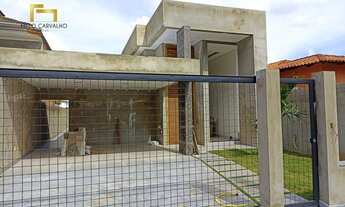 Imagem 4: Casa Nova e Moderna 03 Suítes com Piscina, Churrasqueira! Condomínio Rua duplicada