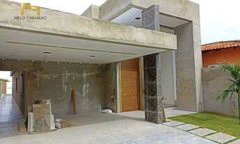 Imagem 7: Casa Nova e Moderna 03 Suítes com Piscina, Churrasqueira! Condomínio Rua duplicada