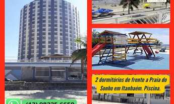 Imagem 2: APARTAMENTO DE FRENTE E COM VISTA DA PRAIA DO SONHO EM ITANHAÉM