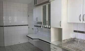 Imagem 1: Apartamento com 3 dormitórios para alugar, 163 m² por R$ 7.857,86/mês - Alphaville - Barue