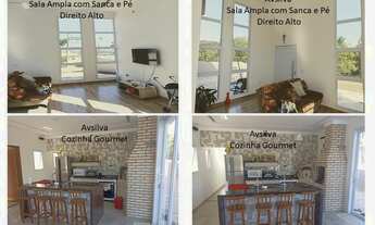 Imagem 3: Casa de esquina em condomínio, térrea para venda com 200m² quadrados com 4 Suítes. Estuda