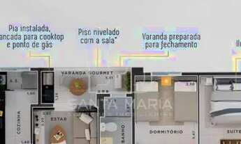 Imagem 2: Apartamento (tipo - padrao) 2 dormitórios/suite, cozinha planejada, portaria 24 horas, laz