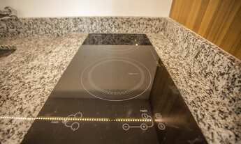 Imagem 6: Apartamento para locação de 35m², com sala, cozinha, quarto com ar e 1 banheiro na Consola