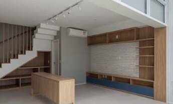 Imagem 2: Apto Duplex com 82 m² 1 Suíte Sala Ampliada Varanda Lazer Sofisticado metrô Lilás Shopping