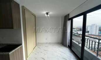 Imagem: Studio Mobiliado com Sacada a Poucos Passos