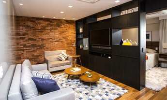 Imagem: Flat disponível no Itaim Bibi