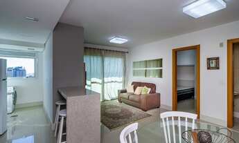 Imagem 4: Lindo apto de 1 dormitório 100% finamente mobiliado. Lareira, churrasq, suíte, lavabo e sa