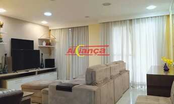 Imagem 4: LINDO A\PARTAMENTO 83M² COM 02 DORMITÓRIOS SENDO 01 SUÍTE, 2 VAGAS GARAGEM - Jardim Zaira