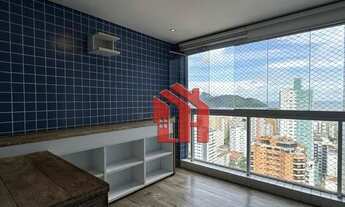 Imagem 2: Apartamento com 3 dormitórios para alugar, 129 m² por R$ 11.550,00/mês - Aparecida - Santo