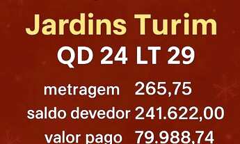 Imagem 2: Ágio lotes jardins Roma e jardins turim e Jardins capri