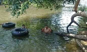 Imagem: Rancho com casa rio uru Itaberaí