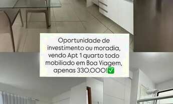 Imagem 4: APARTAMENTO EM BOA VIAGEM PARA VENDA POSSUI 01 QUARTO SEPARADO TODO MOBILIADO ANDAR ALTO N
