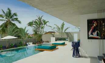 Imagem: Mansão nova com vista para a Lagoa Guaraíras