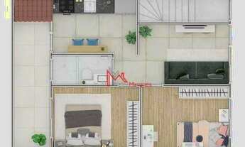 Imagem 3: LANÇAMENTO ... Sobrado com 2 dormitórios à venda, 62 m² por R$ 330.000 - Vila Guilhermina