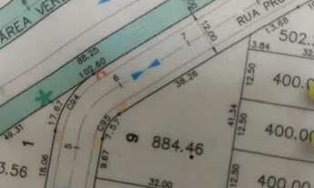 Imagem 4: Recanto do lago terreno com 885m