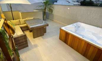 Imagem 3: Cobertura de 96 m² com 2 dormitórios, sendo 1 suíte, PORTEIRA FECHADA planejados e JACUZZI