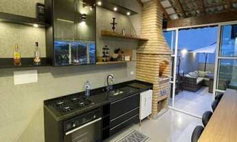 Imagem 4: Cobertura de 96 m² com 2 dormitórios, sendo 1 suíte, PORTEIRA FECHADA planejados e JACUZZI