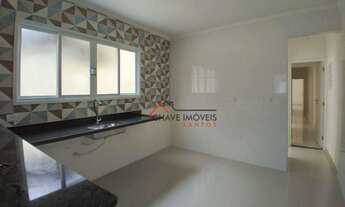 Imagem 4: Casa nova, com 3 dormitórios à venda, 130 m² por R$ 780.000 - Ponta da Praia - Santos/SP