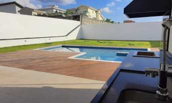 Imagem 3: CONDOMINIO SHAMBALA III. Casa térrea com 3 suítes, piscina área gourmet e vaga. Agende sua
