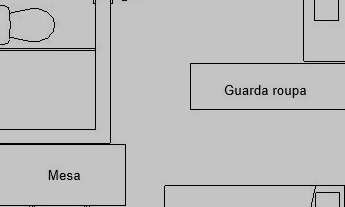 Imagem: Aluga-se Kitnet Monoambiente