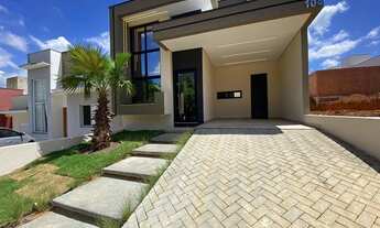 Imagem 4: Casa recém construída, projeto moderno - Residencial Villagio Ipanema - Sorocaba