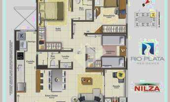 Imagem 2: Apartamento 3 quartos e 2 vagas | Hobby Box
