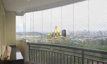 Imagem 3: Apartamento com 3 dormitórios para alugar, 122 m² - Edifício Jardins Tamboré - Alphaville