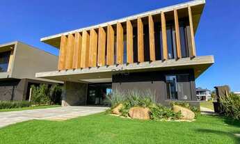 Imagem 3: Casa beira lago mobiliada com 5 suítes à venda - Condomínio Enseada Lagos de Xangri-Lá/RS