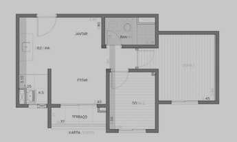 Imagem 3: Apartamento para venda em Belenzinho com 2 quartos , 38m²