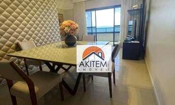 Imagem 2: Apartamento com 3 dormitórios à venda, 100 m² por R$ 630.000 - Bairro Novo - Olinda/PE