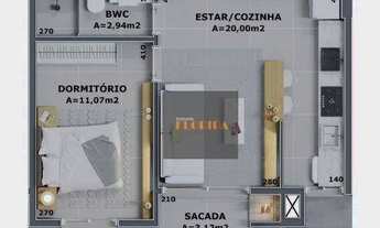 Imagem 2: Apartamento Lançamento - Cachoeira do Bom Jesus