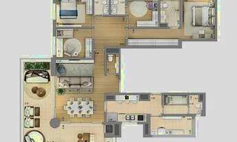 Imagem 2: Apartamento-Alto-Padrao-para-Venda-em-Bosque-da-Saude-Sao-Paulo-SP