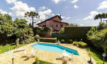 Imagem 3: Casa com 4 dormitórios para alugar por R$ 22.758,00/mês - Santa Felicidade - Curitiba/PR