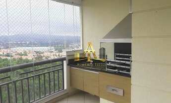 Imagem 2: Apartamento com 3 dormitórios para alugar, 122 m² - Edifício Jardins Tamboré - Alphaville