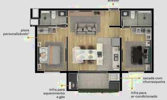 Imagem 3: Apartamento 02 suítes no Boa Vista, Curitiba