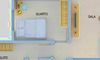 Imagem 7: Apartamento com área privativa à venda, 2 quartos, 1 suíte, 2 vagas, Santa Mônica - Belo H