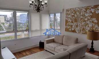 Imagem 3: Apartamento com 2 dormitórios para alugar, 82 m² por R$ 6.403,04/mês - Alphaville - Baruer