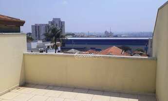 Imagem 2: Cobertura com 2 dormitórios à venda, 98 m² por R$ 400.000,00 - Vila Camilópolis - Santo An