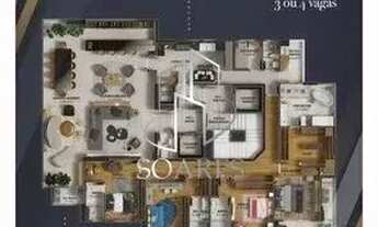 Imagem 2: Torre Ferrara - um luxo - Leal Moreira, 260m², 4 suítes sendo 1 master, 3 vagas