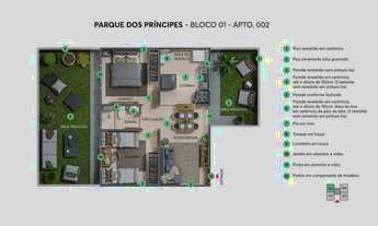 Imagem 6: Parque Dos Príncipes, 2 Quartos Distribuído Em 41M² E 1 Vaga De Garagem Em Mussurunga. 1DB