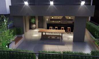 Imagem 7: Apartamento com 2 dormitórios à venda, 82 m² por R$ 676.573 - Aviação - Praia Grande/SP