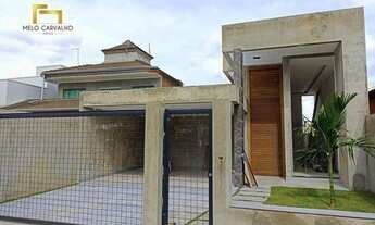 Imagem 3: Casa Nova e Moderna 03 Suítes com Piscina, Churrasqueira! Condomínio Rua duplicada