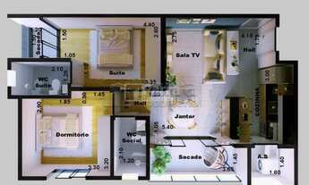 Imagem 3: Apartamento Padrão em Franca