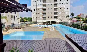 Imagem 2: Apartamento com 3 dormitórios para alugar, 69 m² por R$ 3.745/mês - Condomínio Pátio Andal