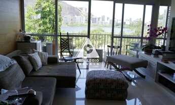 Imagem: Belíssima vista para a Lagoa 2 quartos