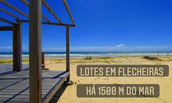 Imagem: Lotes na praia de Flecheiras há 1500 metros