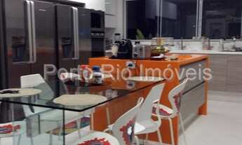 Imagem 2: Casa à venda no Condomínio Mansões, Avenida das Américas Barra da Tijuca, 5 suítes, 4 vaga