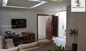 Imagem 2: Casa térrea, padrão luxo, 3 quartos (suíte), espaço gourmet,03 vagas, Sapucaias III