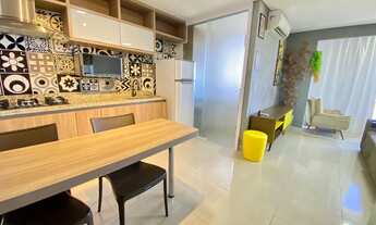 Imagem 2: Flat Mobiliado e decorado (contrato mínimo de 1 ano), prox. Goiânia Shopping