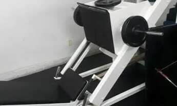 Imagem 2: LOTE DE EQUIPAMENTOS DE MUSCULAÇÃO